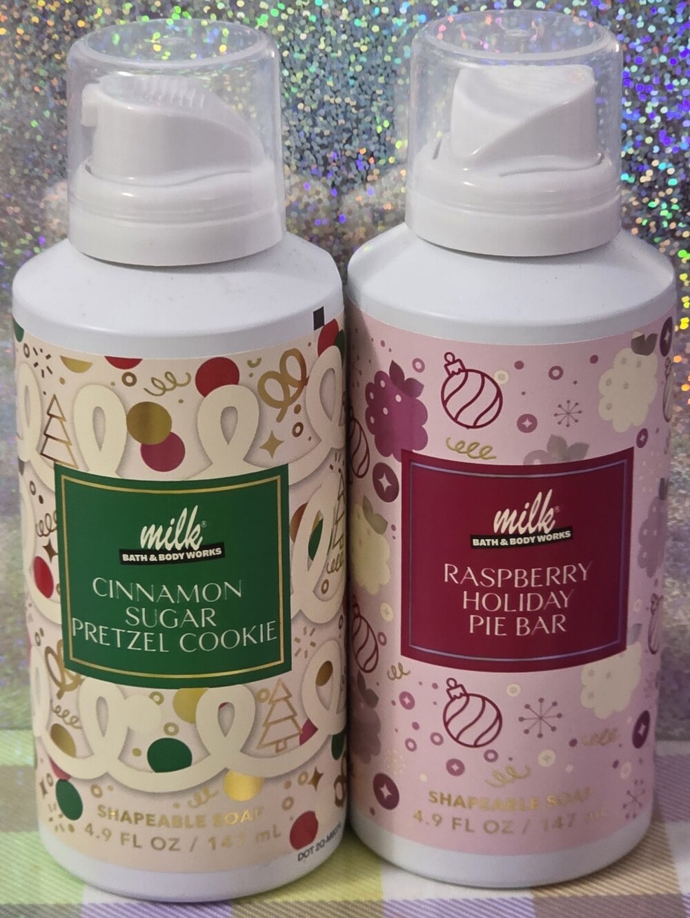 Bath Body Works Milk Bar Bakery Shapeable Soap Collection Set of 2 NEW RARE